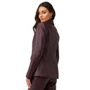 Good American  Better Than Leather Sculpted Blazer in Malbec003 Small Womens Photo 1