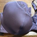 Lane Bryant Layered Lightly Lined French Balconette Bra Purple Size 42DD Photo 3