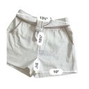 Ralph Lauren Le lis ivory denim tie shorts Photo 5