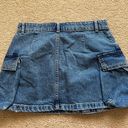 Jean Mini Skirt Photo 4