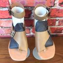 Free People Tan Leather  Marco Boot Sandals in Sandstone Photo 8