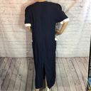 Krass&co Vintage Hampton Dress  Long Nautical Sailor Style L/14 Photo 5