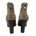 BCBGeneration  Kleina Bootie in Tan Suede Stacked Heel Back Zipper Size 6.5 Photo 6