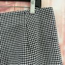 Cider Black Houndstooth Mid Waist Mini Skort Photo 9