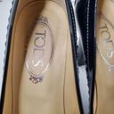 Tod's  Black Patent Leather 'Jodie' Penny Loafer Pumps 8 Photo 6