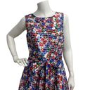 Tommy Hilfiger  Women's 4 Shadow-Stripe Fit & Flare Pleated Dress Multicolor Photo 5