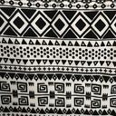 Iris  Tribal Print Black White Bodycon Pencil Skirt Photo 2