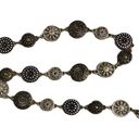 Chico's  link belt decorated circles 39” length Photo 0