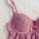 Cosmopolitan Vintage Y2K  Lingerie Camisole Size Medium Pink Blush Bra Top Photo 4