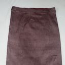 Max Studio  London XL Midi Metallic Pink Patterned Skirt Ruffle Hem Photo 4