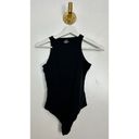 SKIMS  Fits Everybody High Neck Bodysuit in Onyx Black Size Medium Photo 4