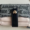 Juicy Couture NWT  grey and cream monogrammed wallet Photo 1