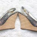 Audrey Brooke  Multi Colored Wedge Heels Size 8 Photo 5