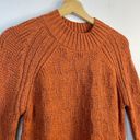 prAna Sky Meadow Chunky Knit mock Neck Cotton Blend Slouchy sweater womens S New Photo 3