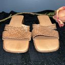 Sesto Meucci Tan 100% Italian Leather Size 8 Sandals Photo 1