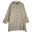 Capelli New York  Trench Coat Removable Hood Tan Women's Size Large Photo 1