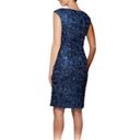 Alex Evenings  ROSETTE & SEQUIN SHEATH DRESS size 10 Photo 3