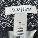 White House | Black Market  Ankle Pants Size 14 Printed Stretch Mid Rise Photo 2