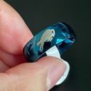 Blue stainless steel buffalo bills ring size 10 Photo 1