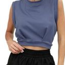 Halara Crew Neck Sleeveless Cropped Yoga Tank Top Photo 0