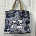 Christian Dior  Blue & White Straw Tote(NWOT) Photo 1