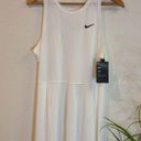 Nike  White Women's Tennis Athletic Dress Size Large Photo 2