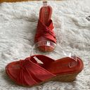 Italian Shoemakers New women’s slides wedge sandals, Size 10 Photo 3