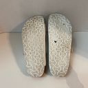 Birkenstock Arizona White Leather Sandals Size US 9 EU 40 Photo 7