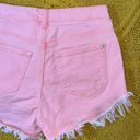 Inc international I.N.C. International Concepts Size 4/27 Pink Frayed Jean Shorts Photo 7