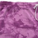 Sonoma Women’s Shorts 3X Fleece Lounge Relaxed Fit Lilac Tye Dye Workout Athletic Gym Photo 1