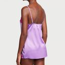 Victoria's Secret Victoria Secret Tease Satin Lace-Trim Mini Slip Photo 1