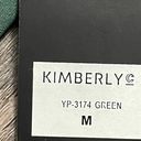 Kimberly NWT  Color Block Green Orange Black Leggings Size Medium Photo 3