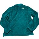 The North Face  Jacket Womens Medium Blue Green Osito Fleece Full Zip Warm Cozy Photo 1