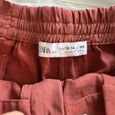 ZARA Burnt Orange Linen pants Photo 2