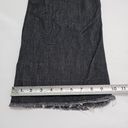 Ralph Lauren  Womens Size 6 Black Wide Leg Cropped Jeans Mid Rise Frayed Denim Photo 11