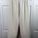 Ralph Lauren Lauren  Tan Wide Leg Silk Trouser Pants Size 12P Photo 2