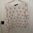 Skull Cashmere Light Purple Sweater NWT Photo 0