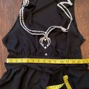 Heart soul  Black Fit & Flare Boho Dress Sleeveless Sz XL Tie Waist Lined, Pockets Photo 4