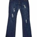 Apple Bottoms Apple Bottom Jeans Size 9/10 Medium Embroidered Distressed Boot Cut Photo 0