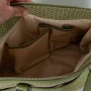 Talbots  Green Structured Leather Tote Handbag Photo 5