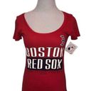 Genuine Merchandise  Boston Red Sox Short Sleeve T Shirt Ladies Size XS MLB Red Photo 1