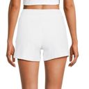 DKNY  Women's White Terry Shorts NWT XL Photo 1