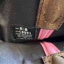 Justin Boots  Gypsy Gemma Pink Brown Bay Apache Short Round Toe Mismatched Flawed Photo 9