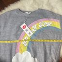 Wildfox  Rainbow Sweatshirt Top Size Medium NWT Short Sleevd Photo 3