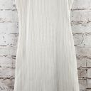 The Range  Primary Rib Carved Mini Dress in Lt Shell White Size XS Sleeveless Photo 4