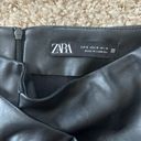 ZARA Faux Leather Skort Photo 2