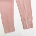 Anthropologie  X Daily Practice High Rise Ribbed Joggers: Blush Pink Photo 6