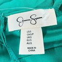 Jessica Simpson  Womens Strapless V Neck Pleated Midi Dress Green Size S Photo 8