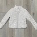 Puffer Down Jacket Y2k Sparkly Casual Jackets Zipper Pocket Hotties Warm Coat White Photo 5