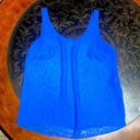 Old Navy  Sexy & Sheer Dressy Royal Blue Hi-Lo Tank Top Size SP Photo 2